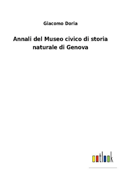 Annali Del Museo Civico Di Storia Naturale Di Genova Giacomo Doria-image