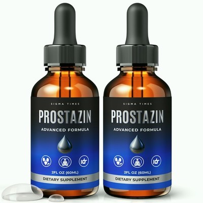 Prostazin Drops, Premium Prostate & Urinary Support Supplement for Men - 2 Pack