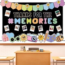 88 Pcs Back to School Bulletin Board Decorations Set End of The Year Cartoon ...