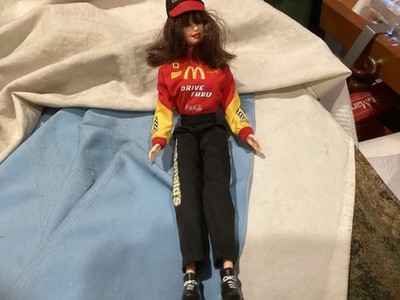 MacDonalds Nascar Barbie Doll