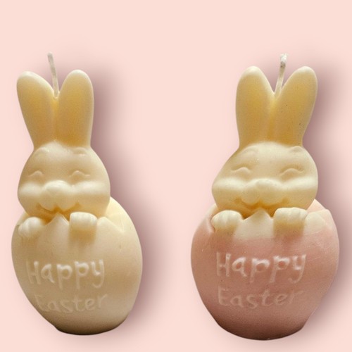 Easter bunny candle - Picture 2 of 5