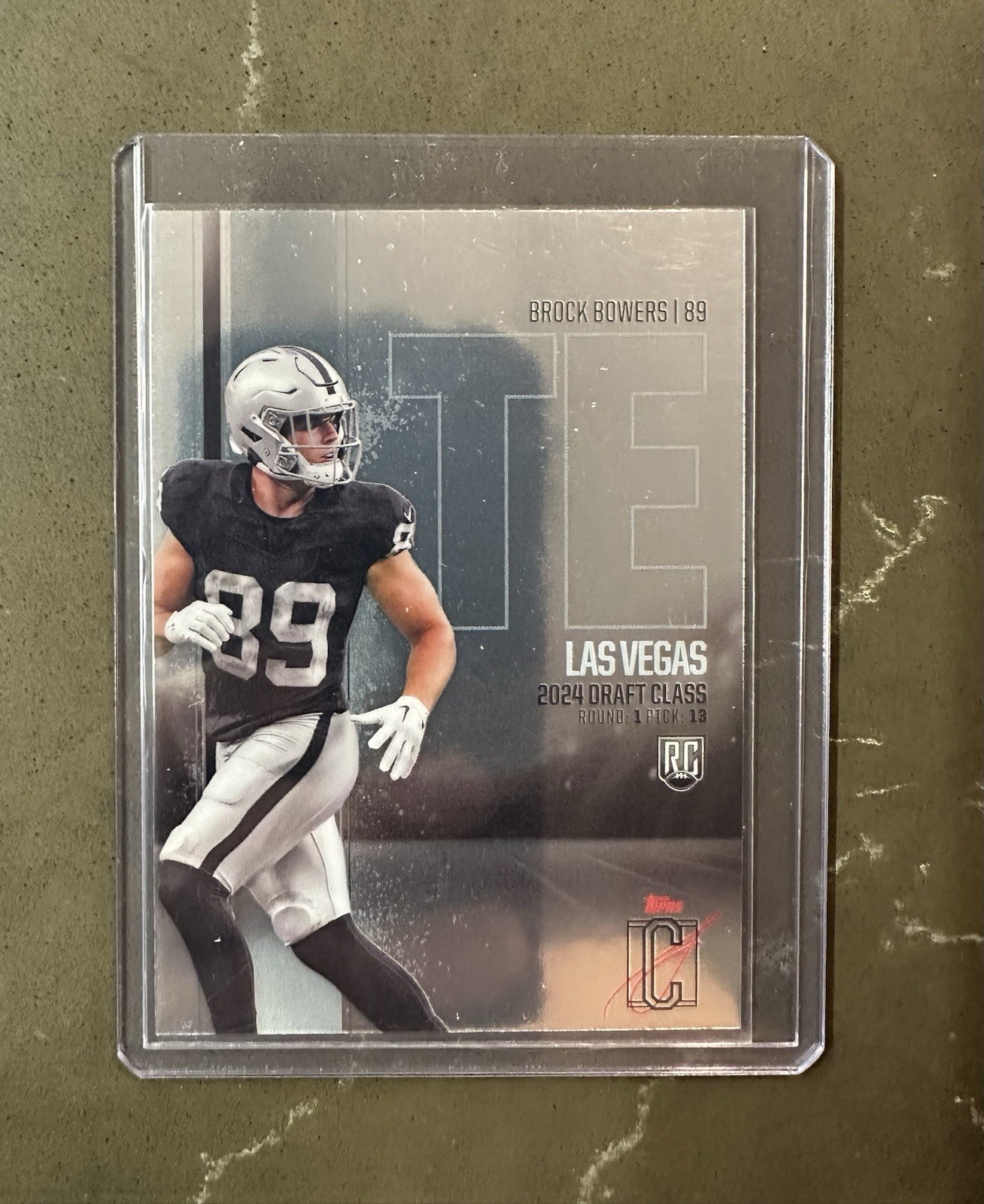 2024 Topps Signature Class Rookies Chrome Variations Brock Bowers #RCV-69 (RC)