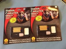 Horror Makeup Kit Zombie Clown Fancy Dress Up Halloween Adult Costume 2 Pack