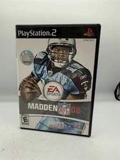 PLAYSTATION 2 PS2 EA SPORTS MADDEN 08 NFL COMPLETE GAME WITH MANUAL