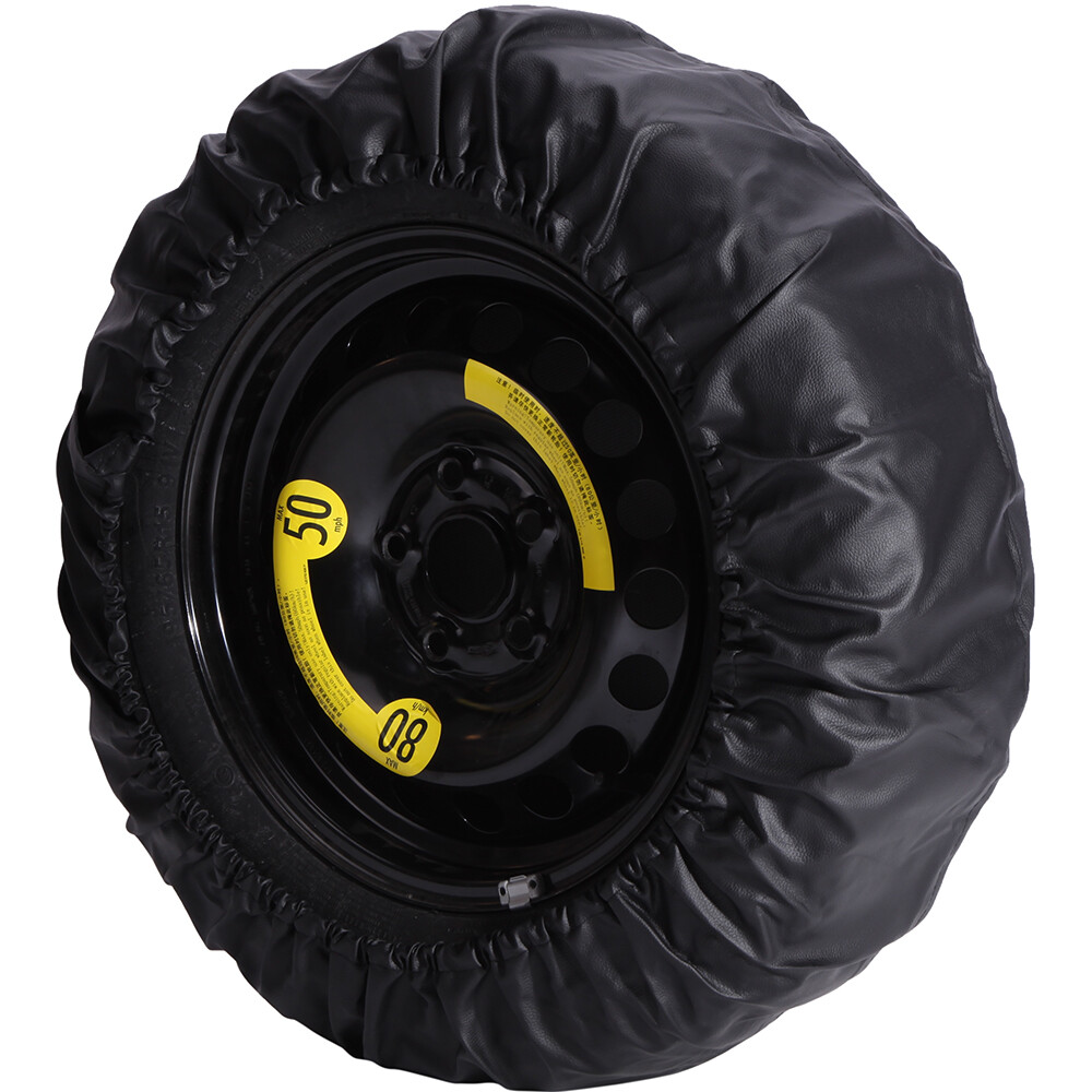 GOODFITMENT Heavy Duty Vinyl Spare Tire Cover For Toyota RAV4 1996-2021 - 16 Inch, Black