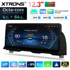 12.3" Android 14 8-Core Car GPS Stereo Navi WiFi 4+64GB For BMW 5er F10 F11 NBT