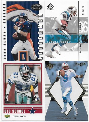 #ad #ad Serial #d Football Cards Loads of Rookies C $2.50