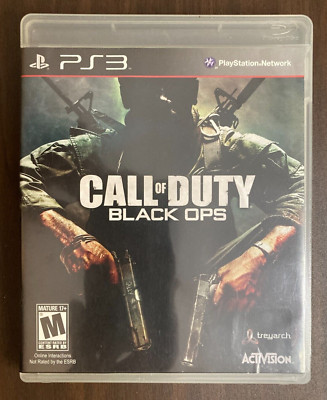 Call of Duty Black Ops (PS3) tested works! free 2 ship! w/manual