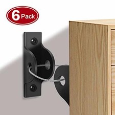 SYOSIN FURNITURE STRAPS 6 PACK FOR BABY PROOFING METAL CHILD PROOFING FURNITU