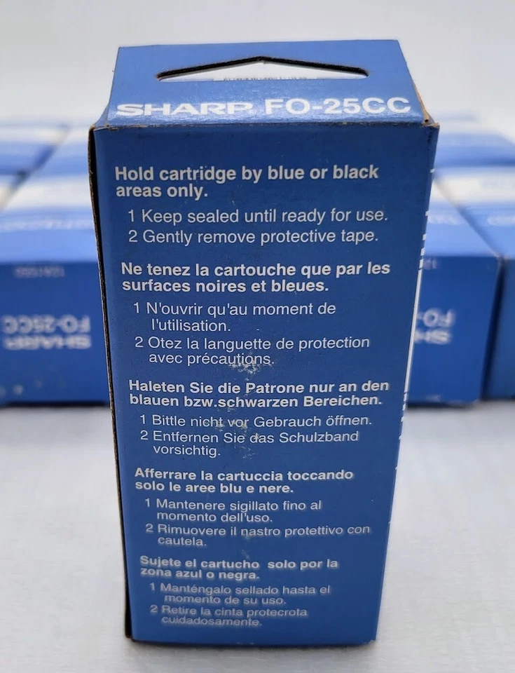 Lot of 10 Sharp FO-25CC Color print Cartridge - Image 2 of 4