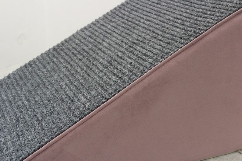 Indoor Pet Dog Ramp For Bed Couch Foam Puppy Ramp Durable Nonslip ...