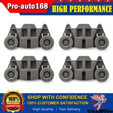 4 Pack W10195416V Lower Dishrack Wheel Assembly for Whirlpool Maytag Dishwashers