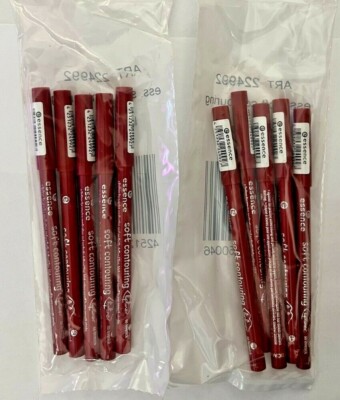 LOT OF 10 ESSENCE SOFT CONTOURING LIP LINER 04 SO LOVESTRUCK 0.04oz EACH