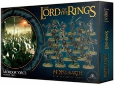 The Lord of the Rings: Mordor Orcs - Games Workshop - Brand New, Factory Sealed