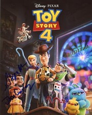Josh Cooley & Stephany Folsom "Toy Story 4" AUTOGRAPHS Signed 8x10 Photo B ACOA