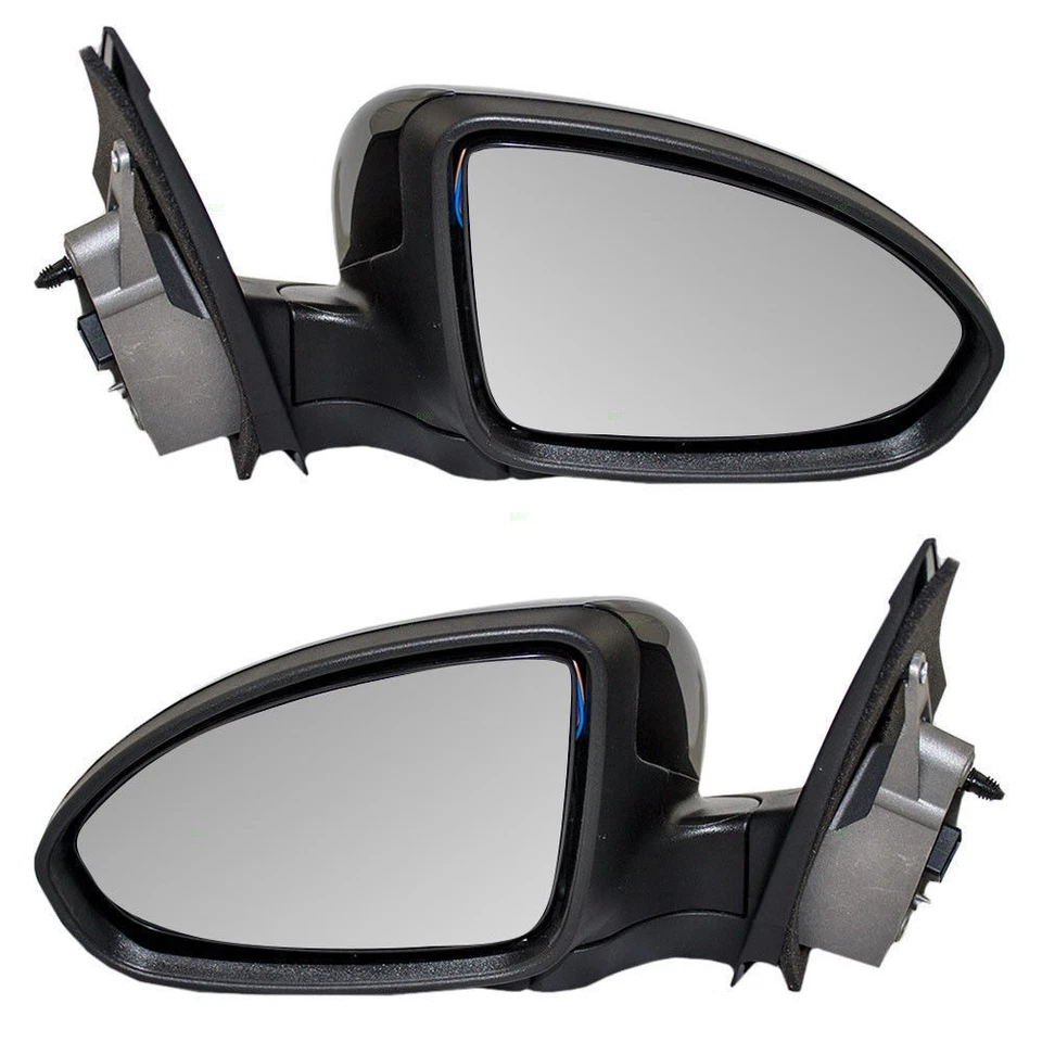 New Driver & Passenger Side Power Mirror Set For 2011-2016 Chevrolet Cruze - Image 3 of 4