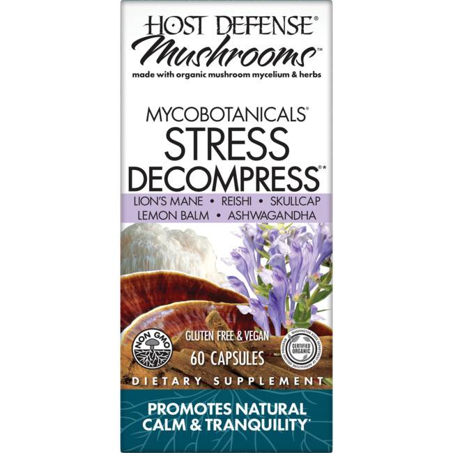 Грибы для защиты организма от стресса Myco Botanicals 60 капсул