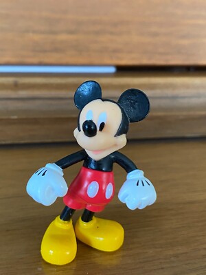 Disney Store Mickey Mouse PVC Figurine Playset Minnie, Donald