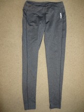 SUPER Reebok gray athletic / fitness leggings - womens S