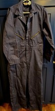 EUC Vintage WALLS NAVY BLUE work mechanics Coveralls Sz 44 Regular T9