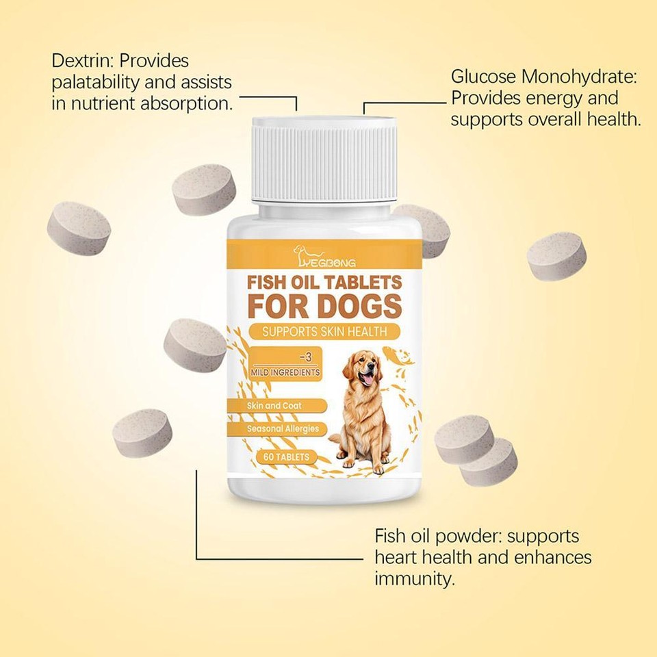 Fish Oil Gel liquid For Dogs Cats Pet Heart & Joint Supportn eBay