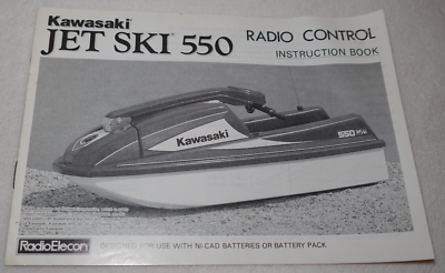 Kawasaki Jet Ski 550 Shinsei Radio Elecon RC Original Instruction