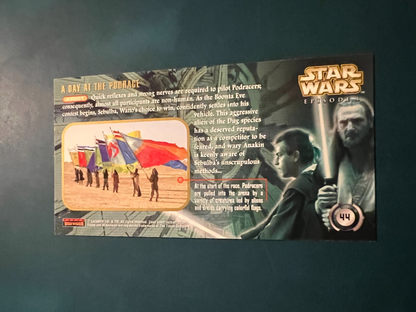 1999 Topps Star Wars Episode I SERIES 1-2 Widevision Complete Your Set U Pick - Picture 100 of 331