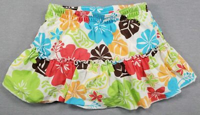 Baby Girl Carter's 12 Month Big Flowers Skirt W/Built In Bloomers