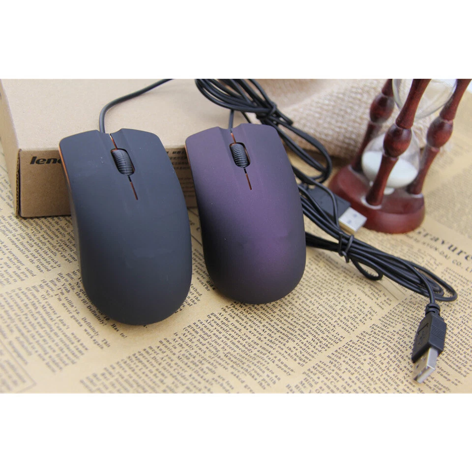 USB Wired Optical Mouse Mice for Laptop PC Computer Game Mouse Mice 1200 DPI - Image 2 of 4