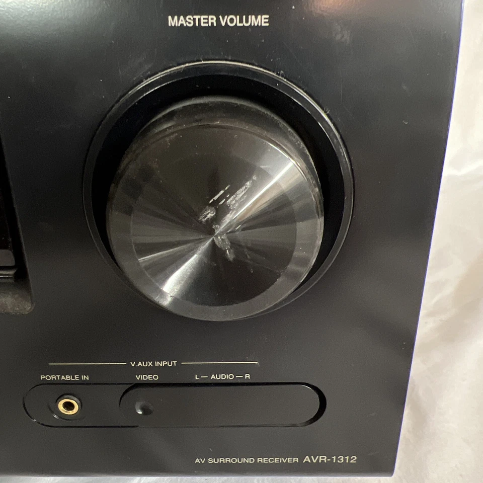 Denon AVR-1312 - 5.1 Ch HDMI Surround Sound Receiver w/ Remote Bundle; Tested! - Image 4 of 4