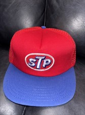 VTG STP Gas Oil Trucker Hat Perfect FOAM Mesh Snapback Patch Made In USA 80s