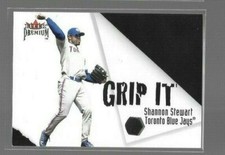 2001 Fleer Premium Grip It Shannon Stewart/Carlos Delgado #4 Blue Jays