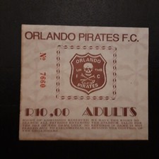 Orlando Pirates South Africa football / soccer 1990s match ticket