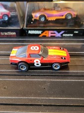 AFX / TOMY CORVETTE Red/ Butterscotch 8 Aurora