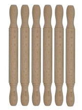 Mini Wooden Rolling Pin, 5 Inches Long, Perfect for Clay, Playdoh, Kids Crafts
