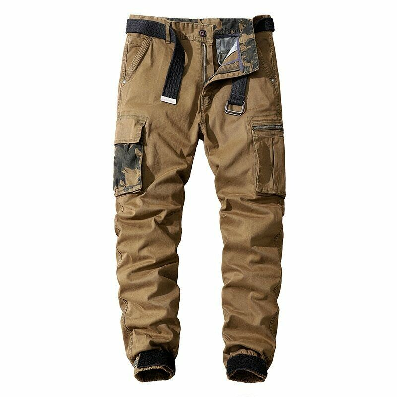 Men's Military Trousers Casual Panta Cargo Pants Men Trousers Multi ...