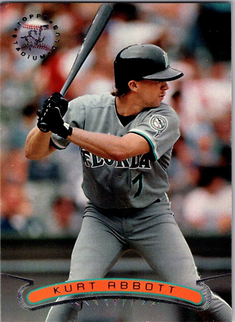 1996 Topps Stadium Club Silver - #351 Kurt Abbott