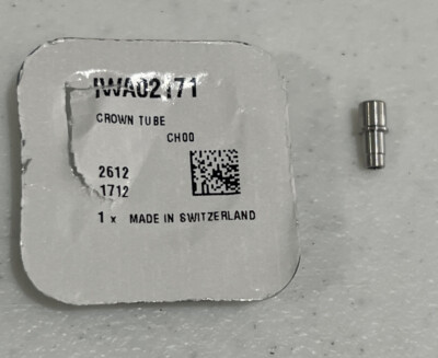 IWC Schaffhausen Crown Tube For Pilot & Aquatimer Authentic Original IWA02171