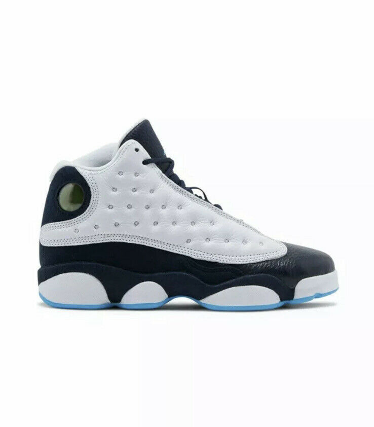 retro 13 white blue