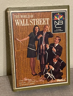 VINTAGE 1969 HASBRO NBC THE WORLD OF WALL STREET BOARD GAME - Image 1 of 4