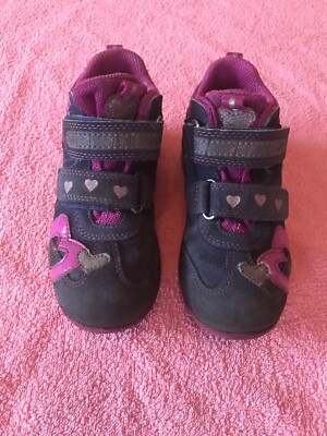 Superfit SPORT3, Mädchen Hohe Sneakers, blau/pink 26 EU