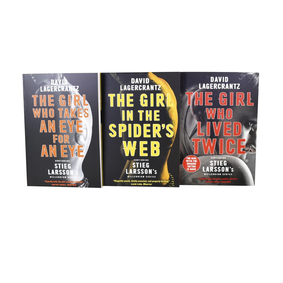 Stieg Larssons Millennium Series 3 Books Set (Books 4 To 6) By David Lagercrantz - Image 3 of 4