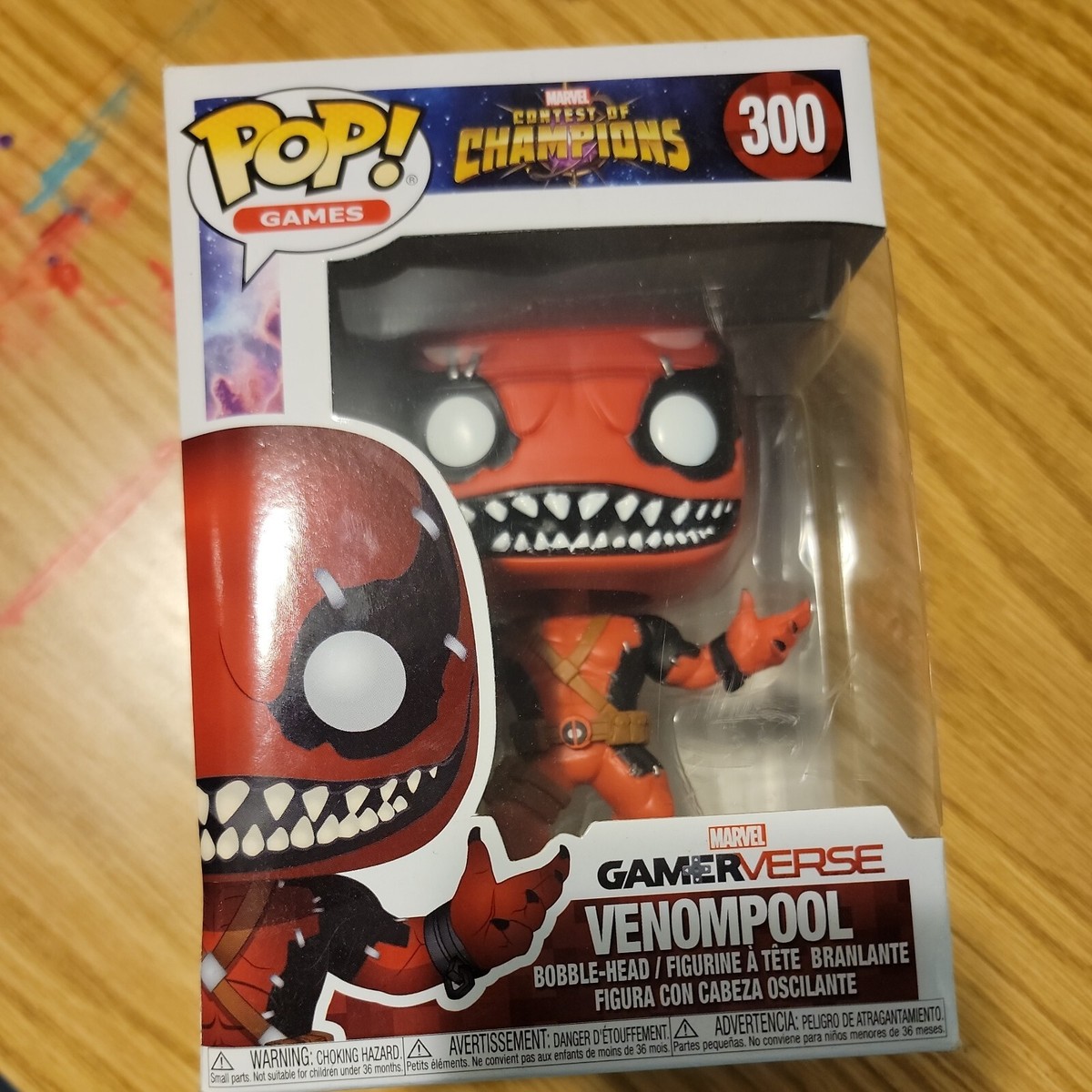 Funko POP! Venompool #300 Marvel Contest Of Champions | eBay