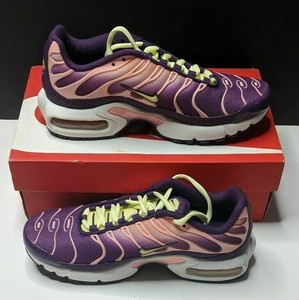 NIKE Air Max Plus GS Pink Purple Luck Charm Youth Size 6 Wms Size 7.5 AV7962 600 | eBay