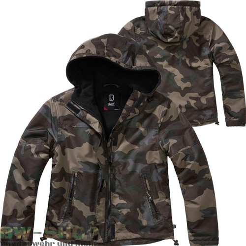 BRANDIT WINDBREAKER ZIPPER DAMEN GEFÜTTERT REGENJACKE WINDJACKE ARMY JACKE RV - Bild 11 von 12