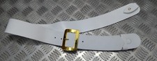 R.M Cross Belt Strap White Ceremonial Issue Genuine British Royal Marines Size 1