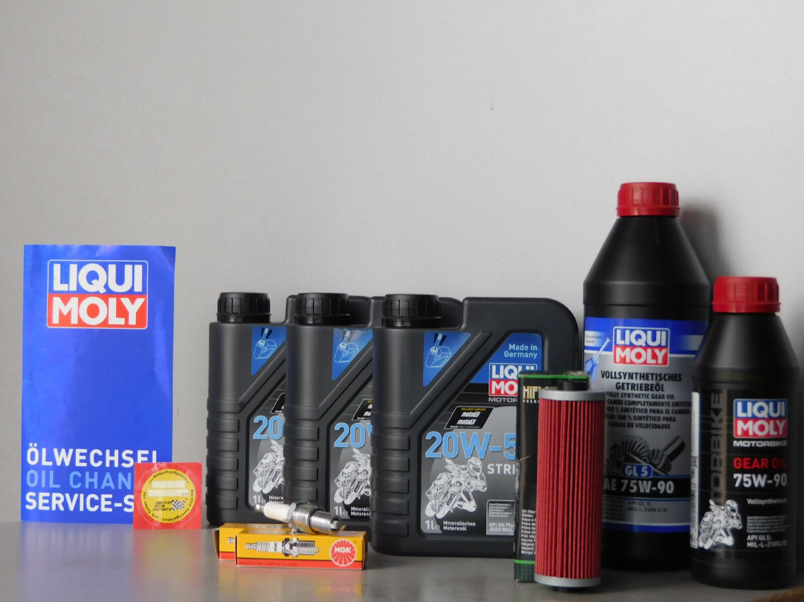 Maintenance Set BMW R 100 RT, Inspection Oil Spark Plug