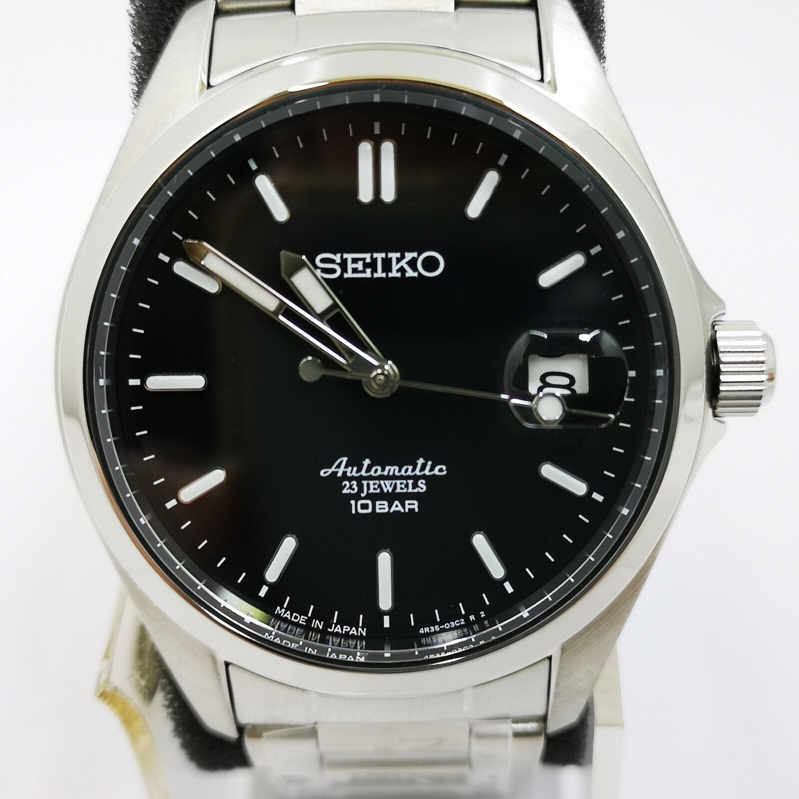 SEIKO Selection SZSB015 Black Mechanical Automatic Men's Watch New in Box