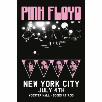 PINK FLOYD POSTER NEW YORK CITY WOOSTER HALL CONCERT NEW 24x36