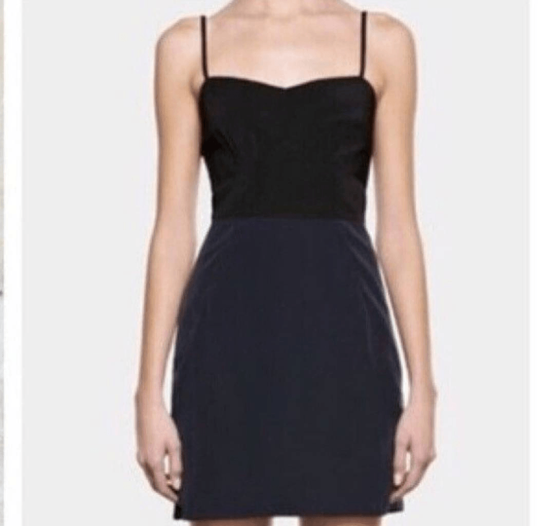 all saints blue slip dress Hadley Slim Fit Midi Dress BLUEBERRY BLUE